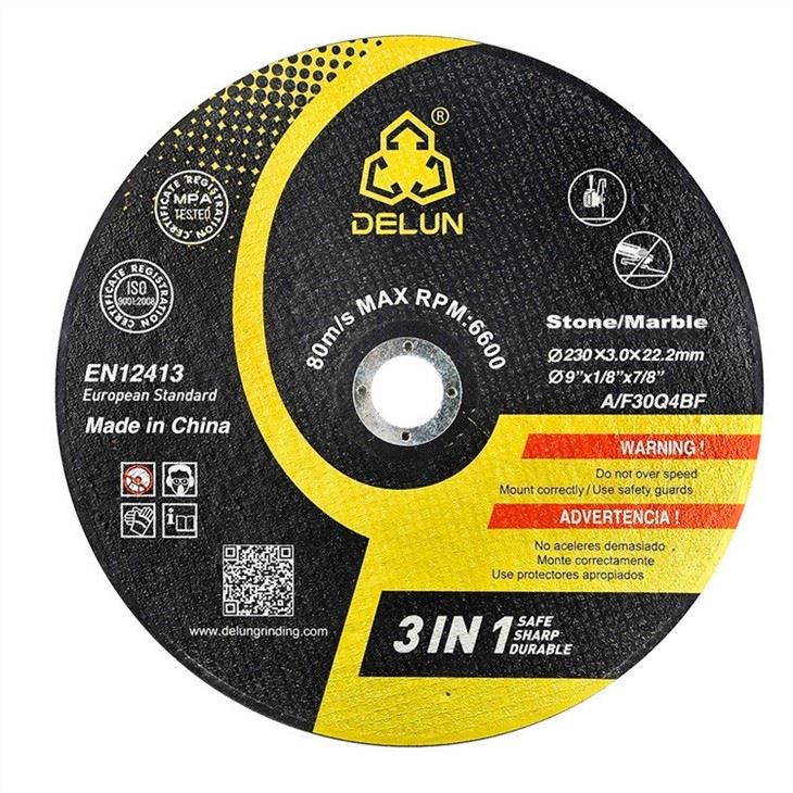 230x3mm cutting disc for stone