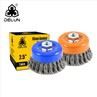 4inch M14 Twisted Steel Wire Round Brush
