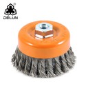 4 -calowy skręcony kubek szczotki trwały typ